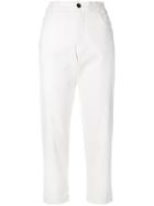 Barena Cropped Trousers - White