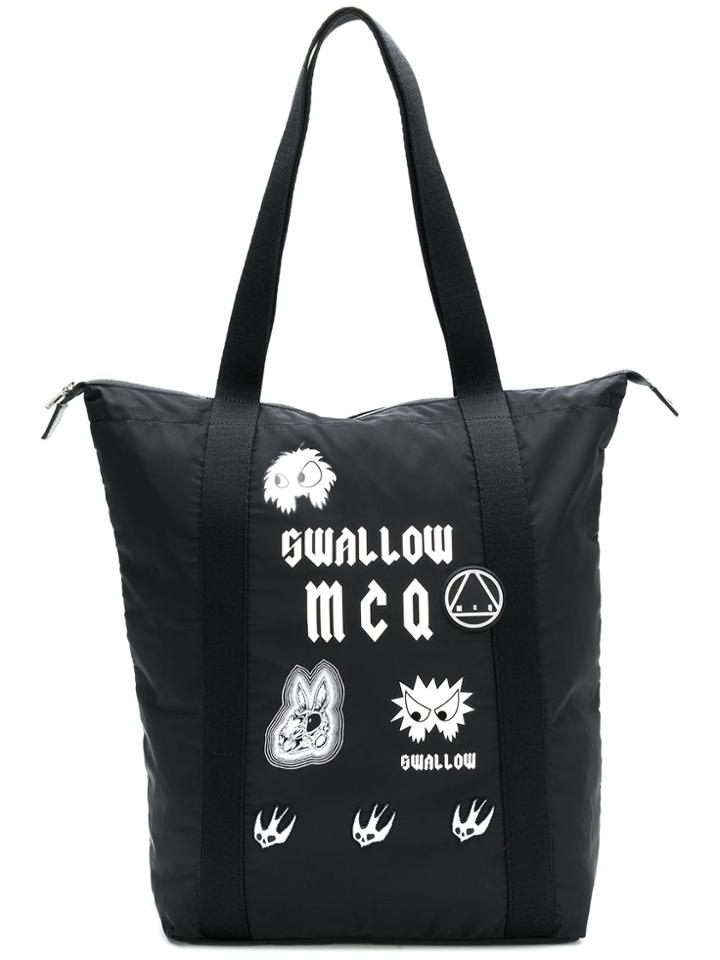 Mcq Alexander Mcqueen Magazine Tote - Black