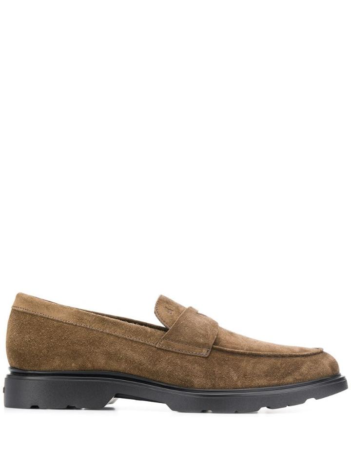 Hogan Classic Loafers - Neutrals