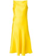 Calvin Klein 205w39nyc V Back Dress - Yellow