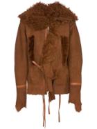 Bed J.w. Ford Bed Beast K Shearling Jkt - Brown