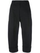 Klasica Cropped Trousers - Black