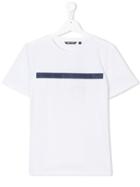 Antony Morato Teen Stripe Logo T-shirt - White
