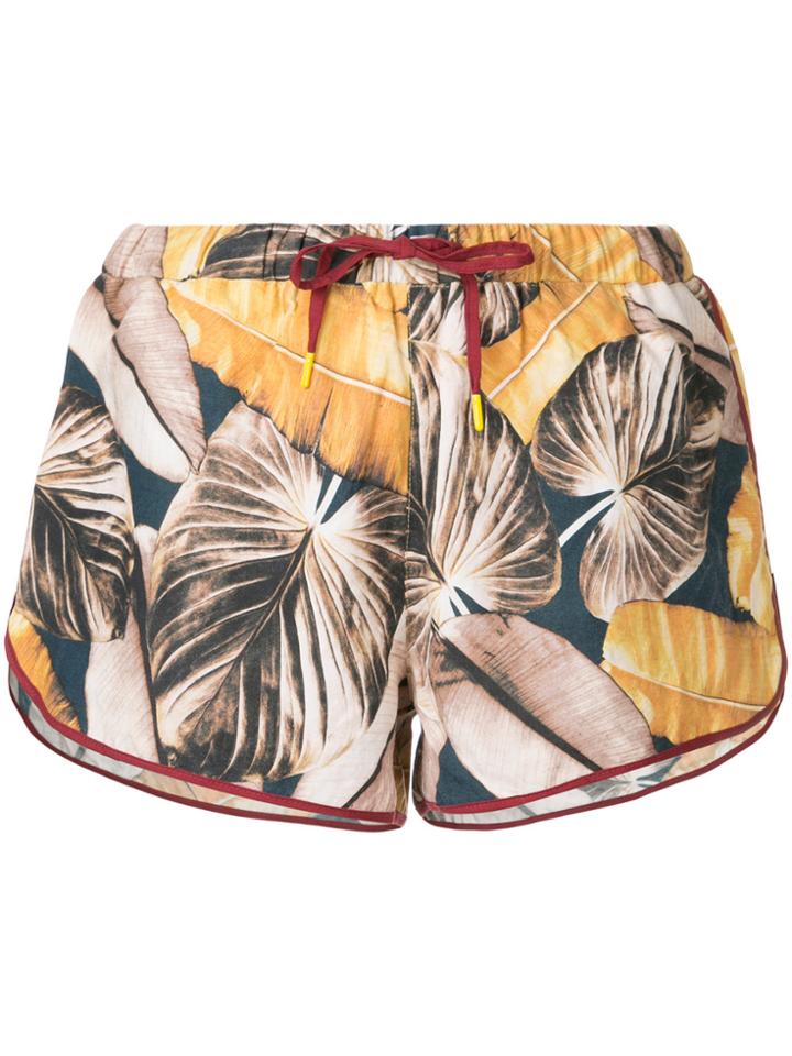 The Upside Tropical Print Shorts - Multicolour