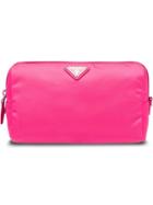 Prada Zipped Cosmetic Bag - Pink