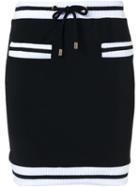 Moschino Contrast Trim Mini Skirt