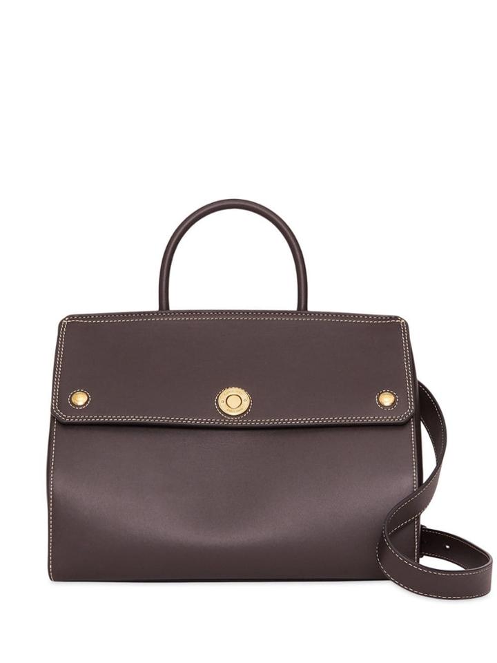 Burberry Elizabeth Small Tote Bag - Brown