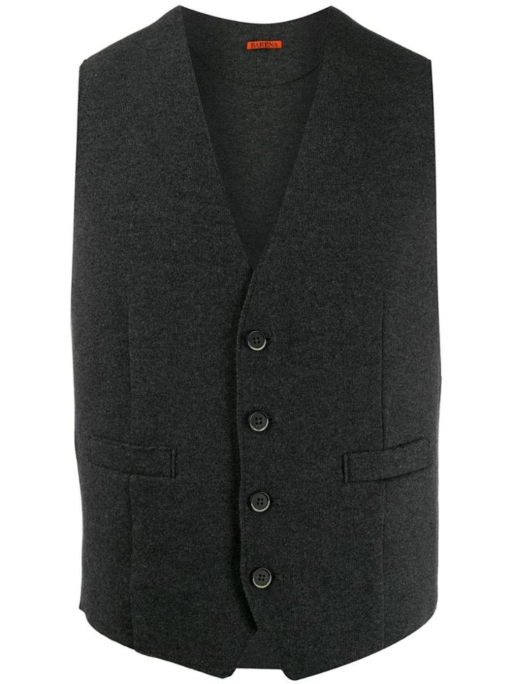 Barena Buttoned Waistcoat - Grey