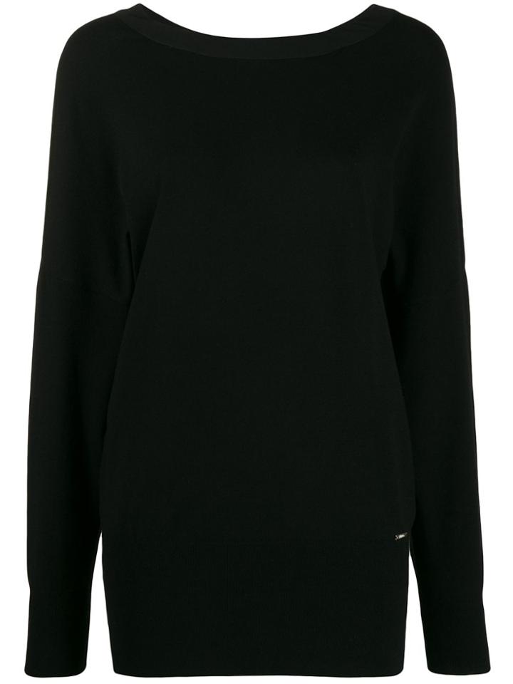 Liu Jo Colour Block Jumoer - Black