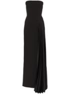 Solace London Dolly Strapless Maxi Dress - Black