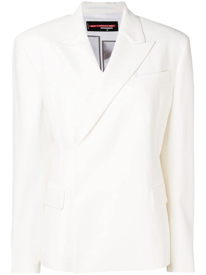 Dsquared2 X Mert And Marcus Tailored Double-breasted Blazer - White