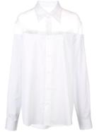 Maison Margiela Sheer Panel Shirt - White