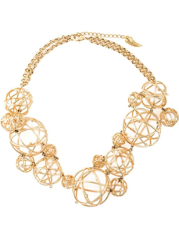 Eshvi 'astro' Necklace, Metallic