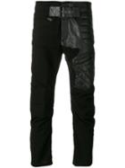 Haider Ackermann Biker Patch Trousers - Black