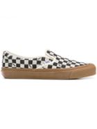 Vans Checked Slip-on Sneakers - Black