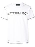 United Standard Material Boy T-shirt - White