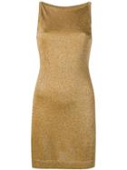 Missoni Lurex Knit Mini Dress - Gold