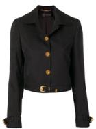 Versace Medusa Buttons Jacket - Black