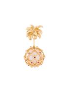 Yvonne Léon Hanging Pineapple Pearl Earring - Metallic