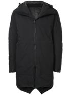 Attachment Zipped Fitted Coat - Grey
