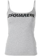 Dsquared2 Logo Print Tank Top - Grey