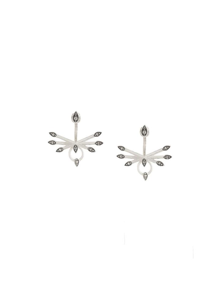 Meadowlark Petal Ear Jacket - Metallic