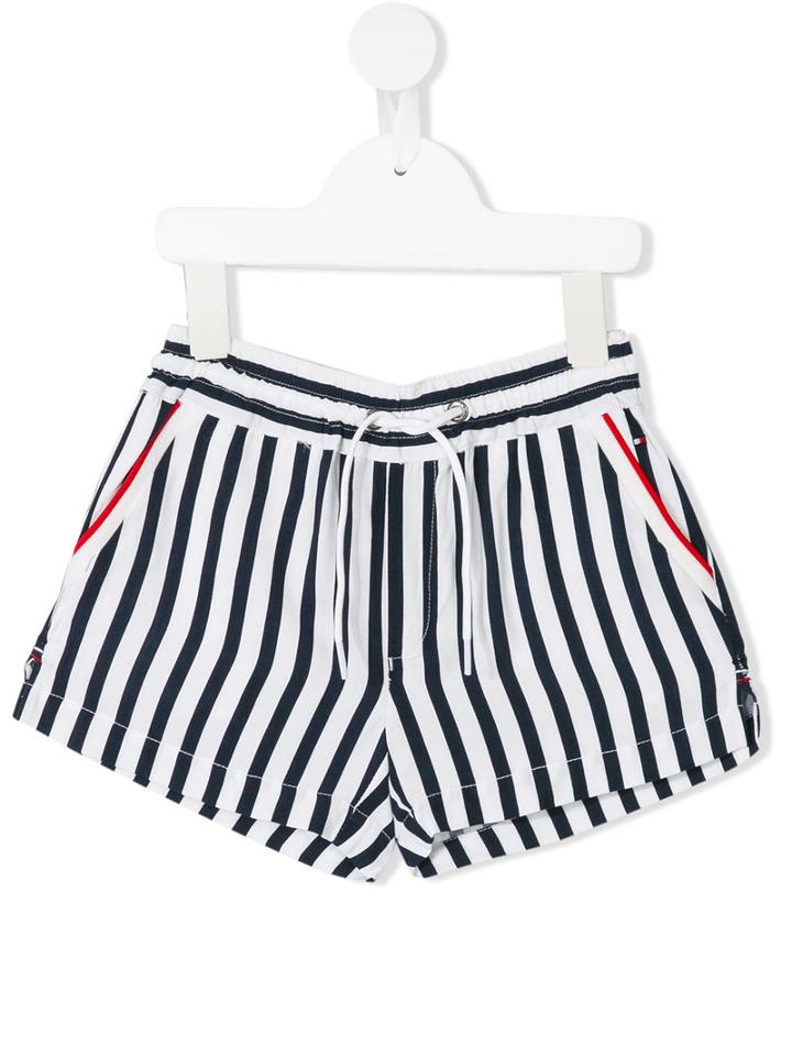 Tommy Hilfiger Junior Striped Shorts, Boy's, Size: 8 Yrs, Blue