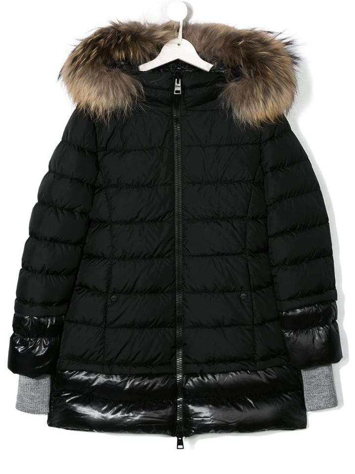 Herno Kids Teen Padded Coat - Black