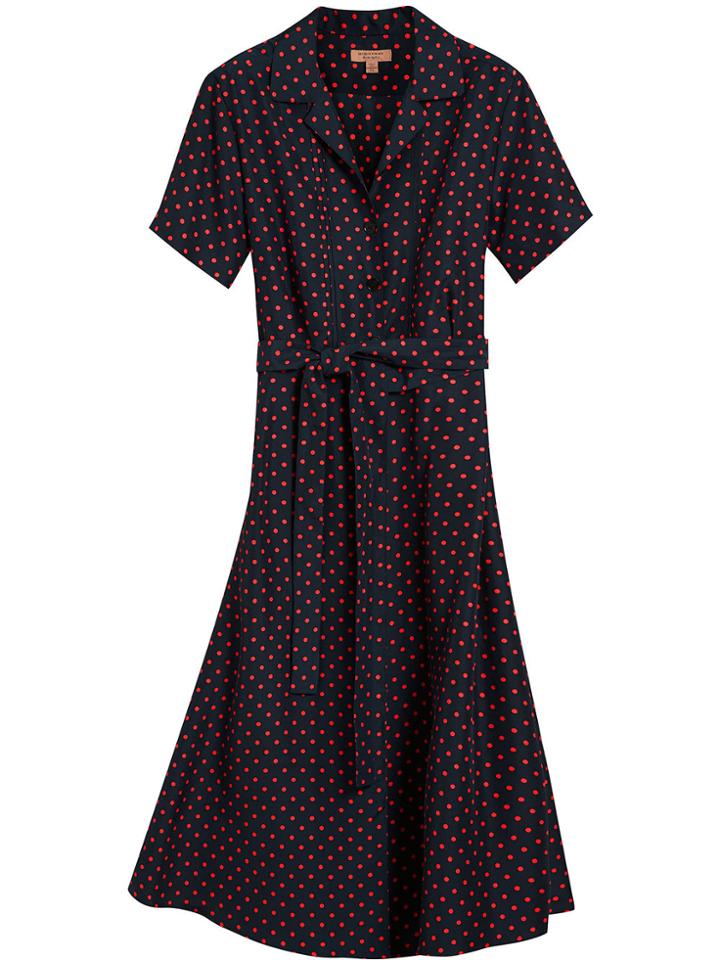 Burberry Polka-dot Dress - Blue