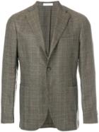 Boglioli Checked Suit Jacket - Brown