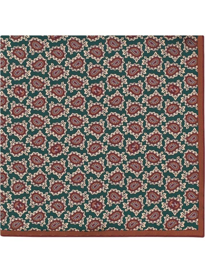 Gucci Gg Paisley Pattern Scarf - Green
