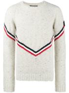 Moncler Wool And Alpaca-blend Sweater - Nude & Neutrals