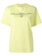 Golden Goose Deluxe Brand Printed Logo T-shirt - Yellow