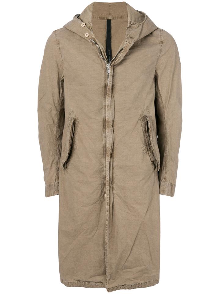 Poème Bohémien Hooded Parka - Brown