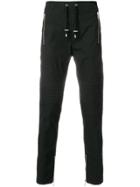 Balmain Fitted Casual Trousers - Black