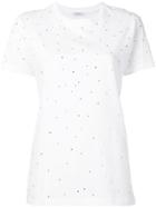 P.a.r.o.s.h. Embellished Short-sleeve Top - White