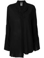Ann Demeulemeester Loose Uneven Shirt - Black