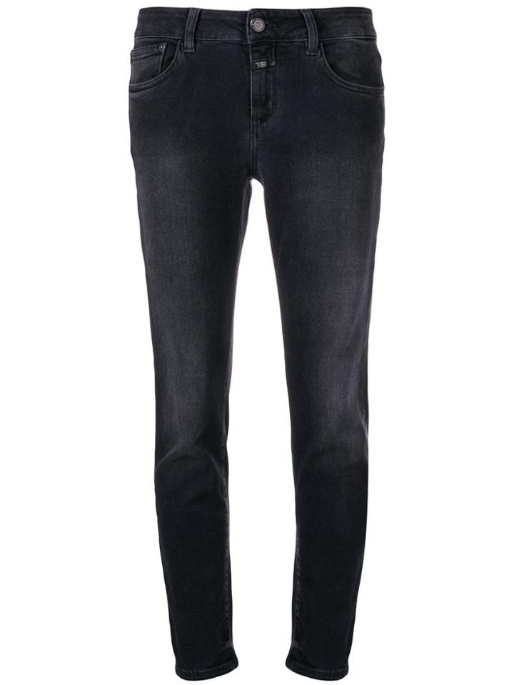 Closed Mid-rise Skinny Jeans - Black
