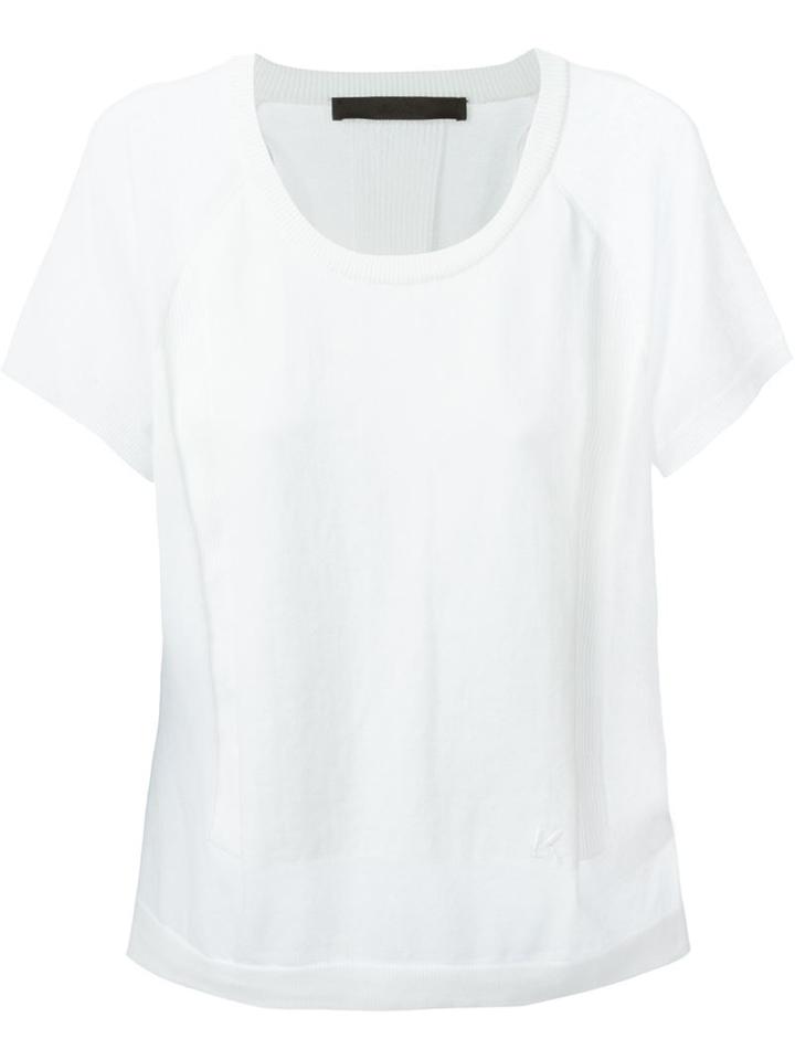 Karl Lagerfeld Panelled T-shirt