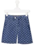 Hartford Kids Polka Dot Shorts, Boy's, Size: 10 Yrs, Blue
