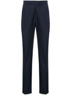 Ermenegildo Zegna Tailored Slim Fit Trousers - Blue