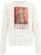 Ih Nom Uh Nit Affresco Print Sweater - White