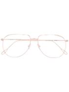 Kyme Beverly Glasses, Nude/neutrals, Metal