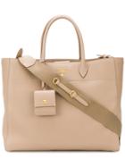 Prada Classic Shopper Tote - Nude & Neutrals