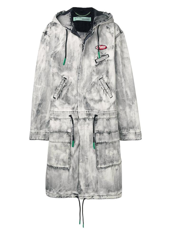 Off-white Exagerated Parka - Grey