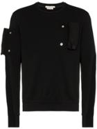 1017 Alyx 9sm Press Button Cotton Jumper - Black