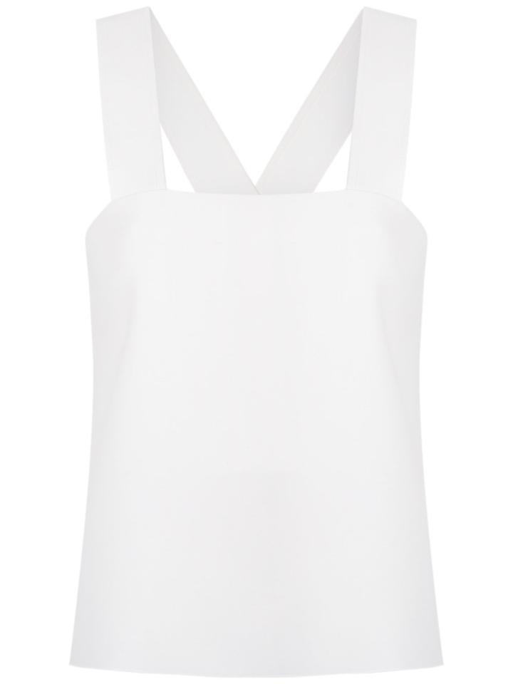 Nk Tie Detail Top - White