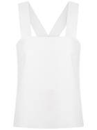 Nk Tie Detail Top - White