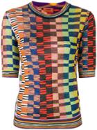 Missoni Lurex Knit Tee - Multicolour