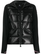 Moncler Grenoble Bi-material Zipped Jacket - Black